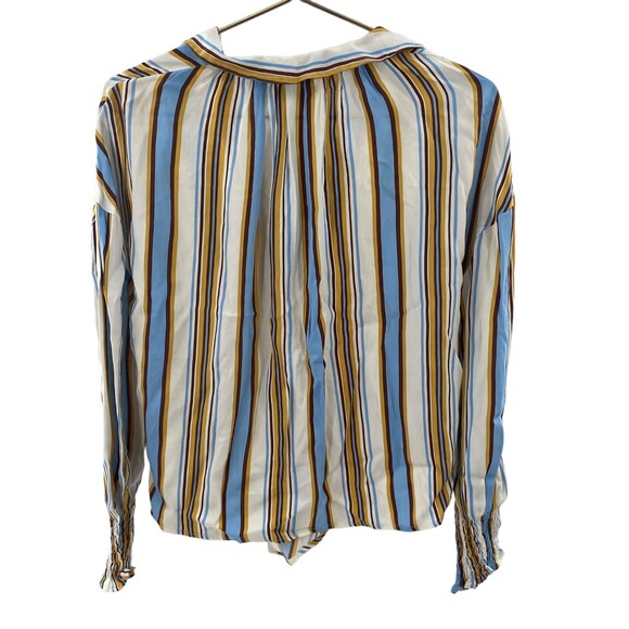 Faithful The Brand Women’s Aira Knot Shirt Retro Western Stripe‎ Coastal Cowgirl - Picture 14 of 14